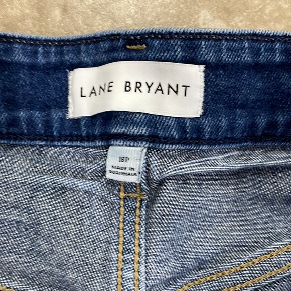 Lane Bryant High Rise Girlfriends Straight‎ Signature Fit Size 18P - Picture 7 of 15